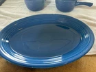 Homer Laughlin Fiesta Fiestaware 13.5” X 9.25” Oval Platter, Lapis Blue( TK T-3)