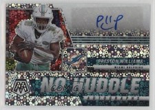2021 Panini Mosaic Auto No Huddle Preston Williams #ANH-PW Auto 11nu