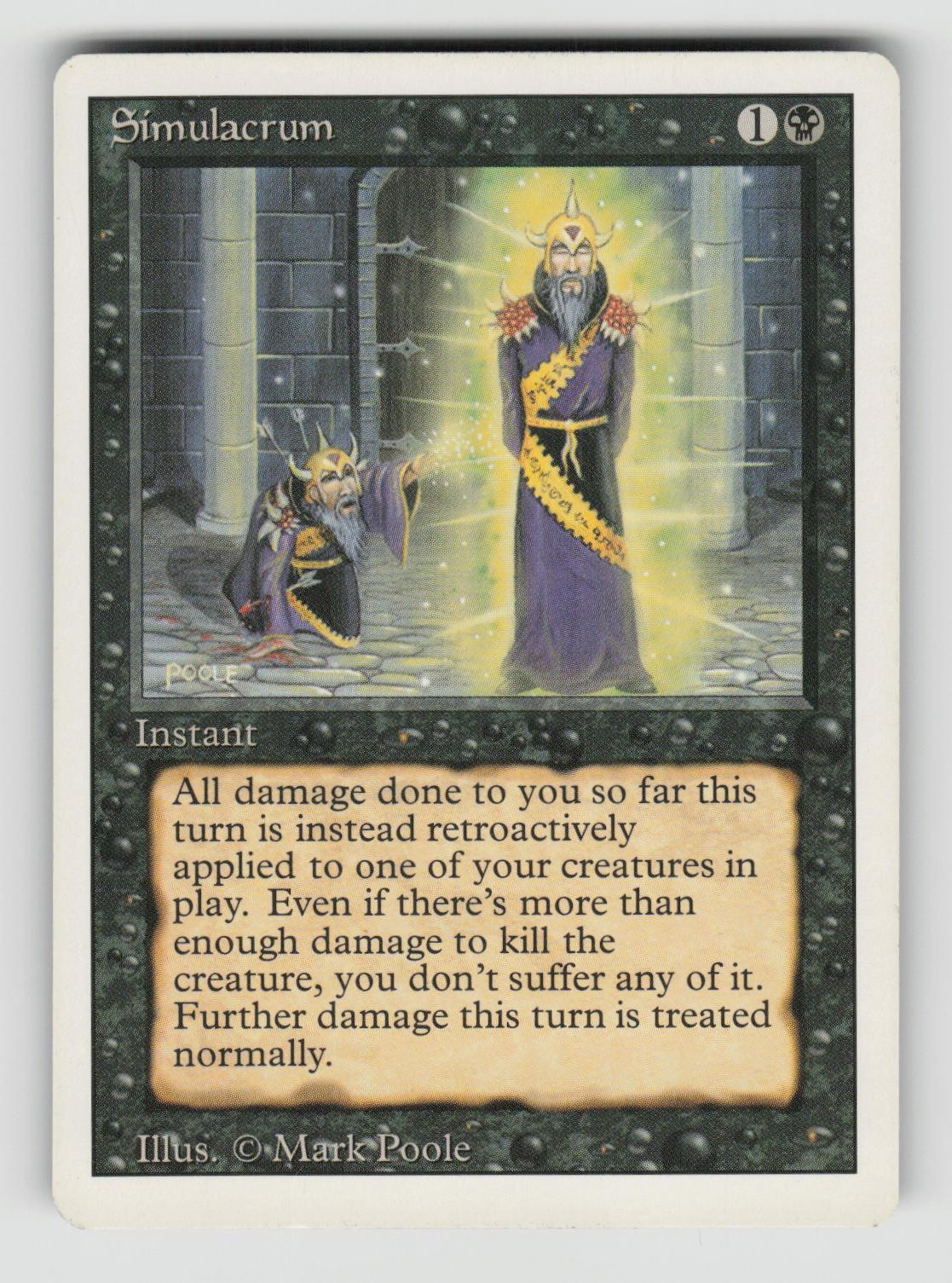 Simulacrum Uncommon Revised Edition Magic: The Gathering Near Mint