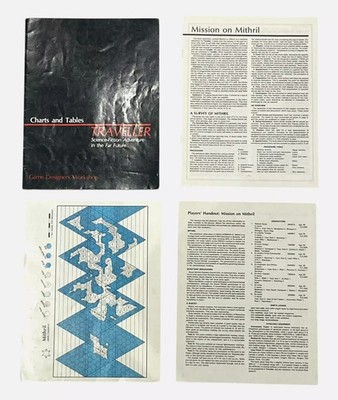 Traveller Starter Edition *inkomp.* Karten & Tabellen, Mission auf Mithril, Schatten