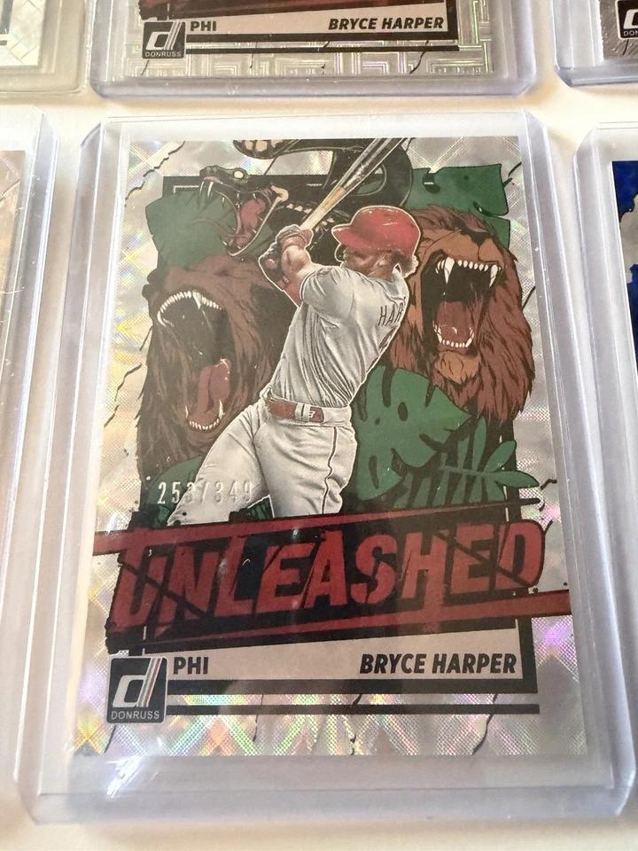 Panini Donruss Unleashed Bryce Harper Rainbow 2021. /149/249/349/999 ¡y más! Foto 4 de 4