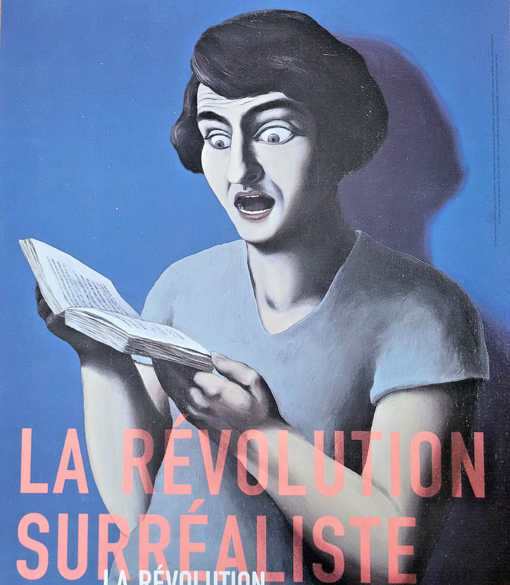 RENE MAGRITTE - AFFICHE ORIGINALE D'EXPOSITION - CENTRE POMPIDOU - TRÈS... image 3