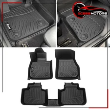 For 16-22 BMW X1 F48 18-23 X2 F39 3D TPE Floor Mats Heavy Duty Carpet Liners 3PC