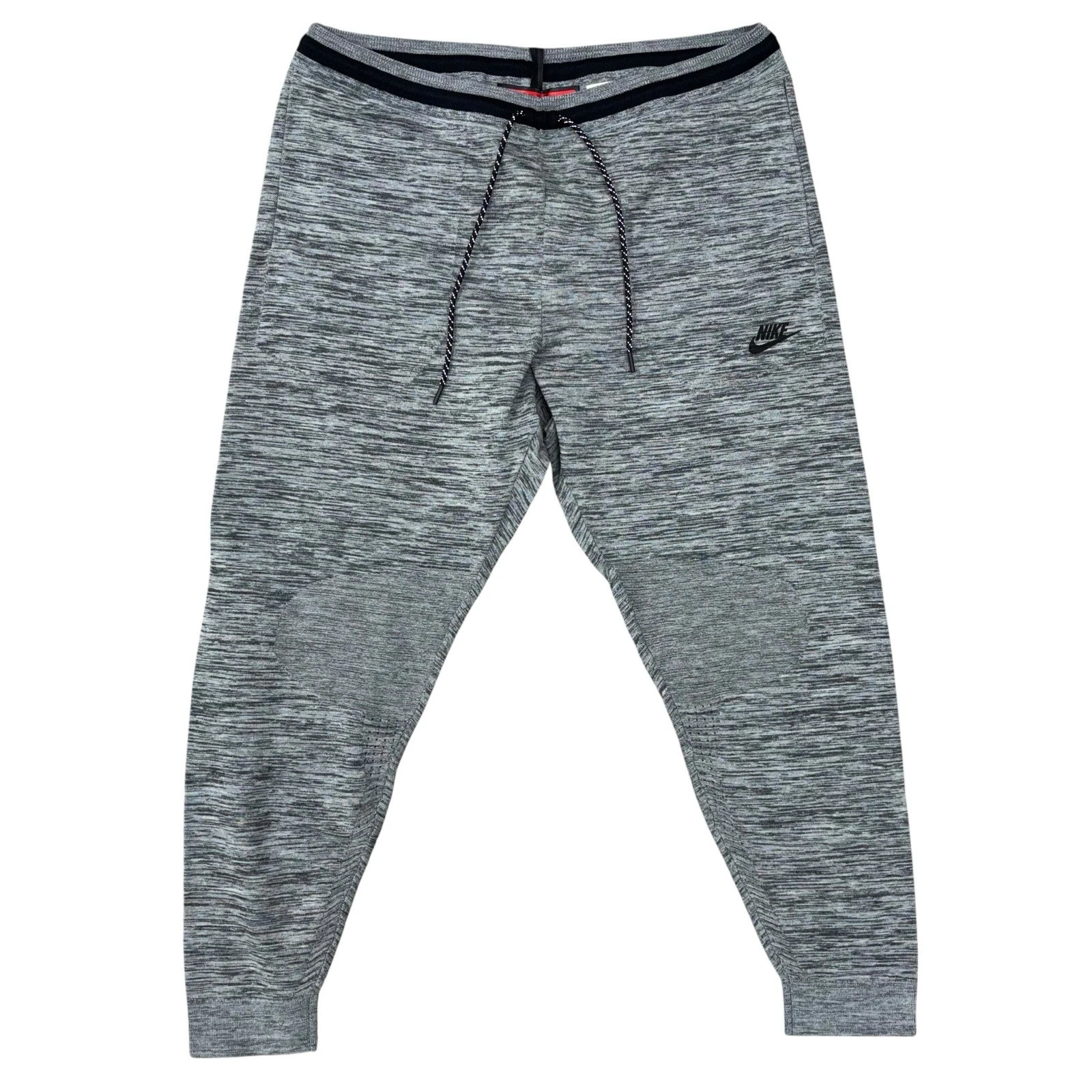 Nike Tech Knit Carbon Heather Gray Joggers Pants, Size XL NWT 832180-091