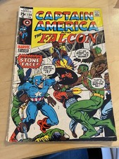 Captain America And Falcon Comic Book 134 Marvel 1971  2.0 Grade
