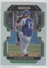 2022 Panini Prizm Draft Picks Silver Prizm Javier Santos #PDP211 07qr