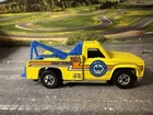 Vintage 1983 Hot Wheels Ramblin' Wrecker Yellow Blackwall Malaysia AAA Tow Truck