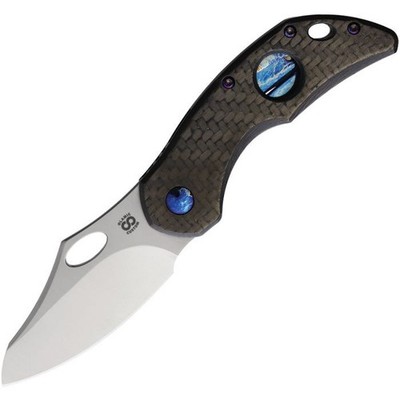Olamic Cutlery Busker Framelock Twill CF - OL692