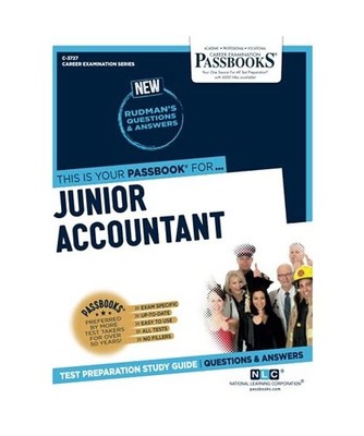 Junior Accountant [C-3727]: Passbooks Study Guide Volume 3727, National Learning