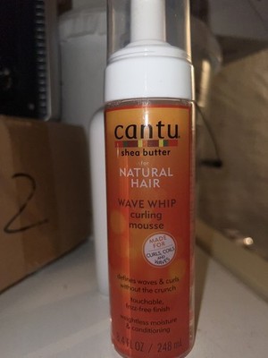 Cantu Shea Butter Wave Whip Curling Mousse  8.4 FL OZ / 248 mL