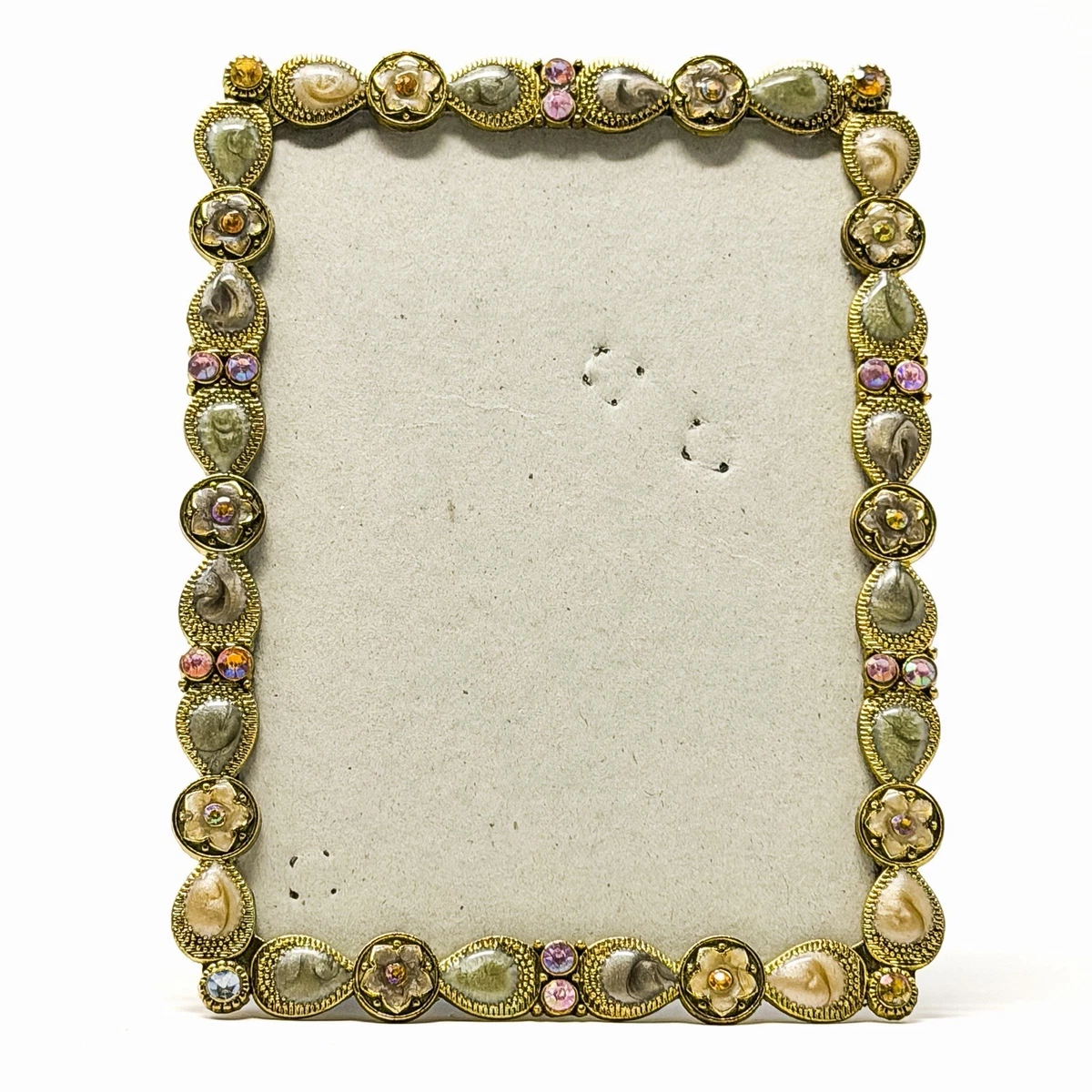 アンアンディランドのアンティーク額。 Enamel Frame In Antique Picture Frames for sale | eBay