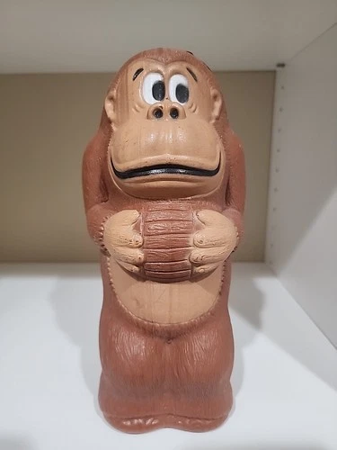 Vtg 1981 NES Nintendo Donkey Kong Coin Bank RARE HTF Stamped No 30 A.J. RENZI