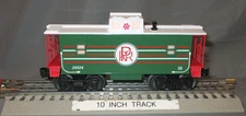 Lionel 23124 Christmas Peppermint RR LED Illuminated Caboose O/027 ga. 2025