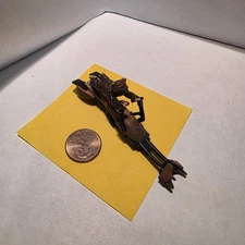 Star Wars Titanium Series Die Cast Stolen Speeder Bike With Paploo