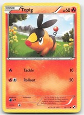 Tepig (15) 15/114 Black and White Pokemon TCG DM