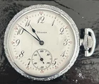 Rare Antique 1921 12s Illinois 19 Jewel Pocket Watch Grade 406 low production!