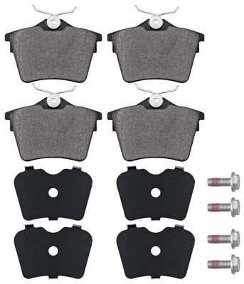 A.B.S. BremsbeläGe Hinten (37466) FüR Citroen C5 Iii Peugeot 407 607 Sw |-image