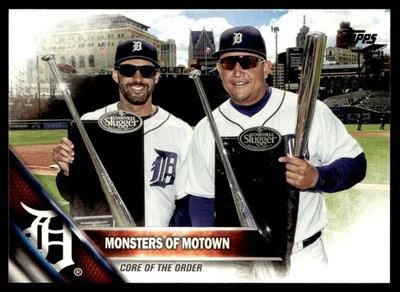2016 Topps Update Monsters of Motown (J.D. Martinez/Miguel Cabrera) Detroit