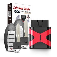 Simple Car Key Fob Pairing Remote Kit, Replacement for Nissan Altima Maxima P...