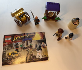 LEGO Indiana Jones: Ambush in Cairo (7195) No Box 1 Piece Missing Free Shipping
