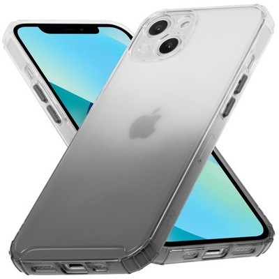 Clear Back Cover Handy Hülle für iPhone 13 Mini Silikon Slim Case Schutzhülle