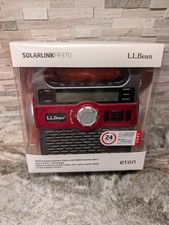 L.L.Bean x ETON Solarlink FR370 Local Weather Emergency AM/FM Radio NOAA w/box
