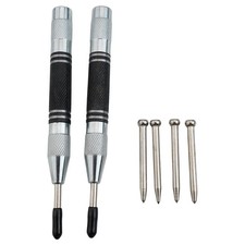 Centre Punch Set of 2 for Quick Marking in DIY Projects and Emergencies
