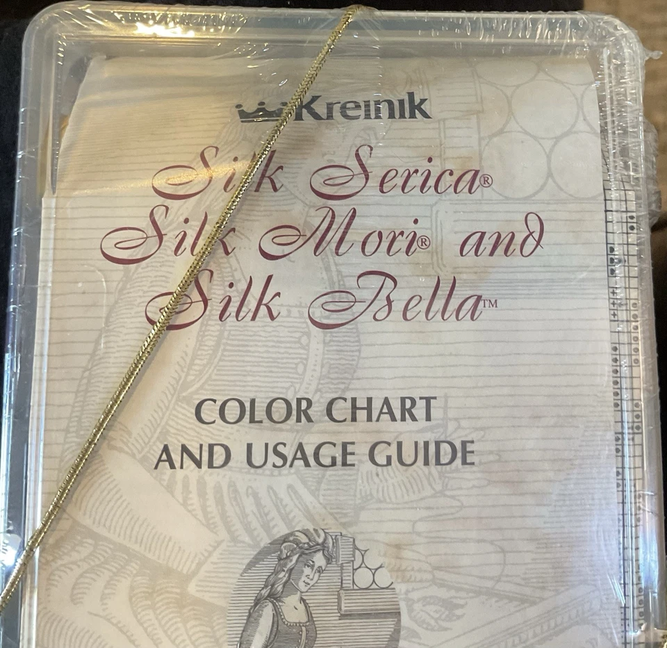 Kreinik Mfg. SILK Thread COLLECTION 25 Silk Mori 1/2” Skeins Threads NIB - Image 2 of 4