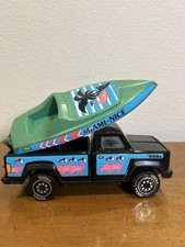 Vintage Tonka Truck with Boat: Miami Nice Edition