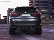 Capristo Sportauspuff-Komplettanlage+Klappenstrg BMW X5 M F85 je 2x rund Alumin