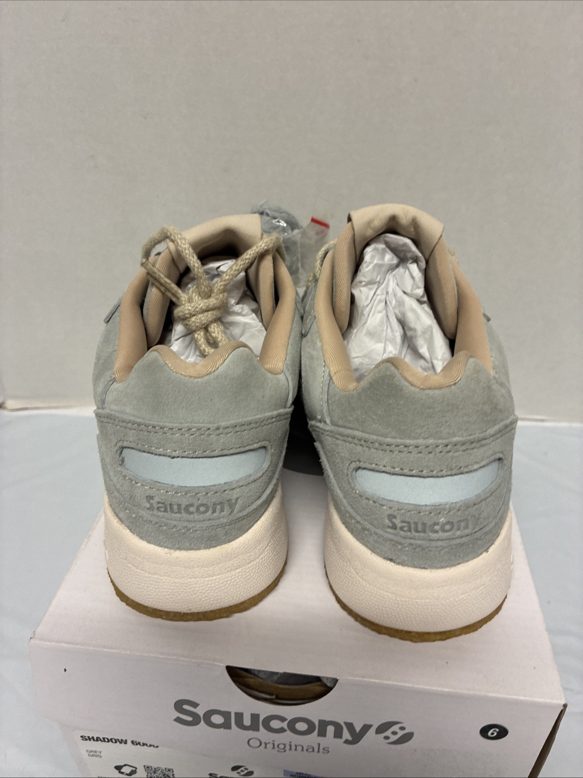 Saucony Shadow 6000 Premium Grey S70706-2 Men’s Size 5 thumbnail 6