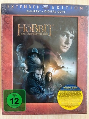 Der Hobbit: Eine unerwartete Reise Extended Edition Blu-Ray NEU in Folie