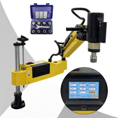 M6-M36 Universal 360˚ Electric Touch Screen Tapping Machine 110V 1200W 1-156RPM