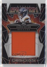 2024 Panini Obsidian Rookie Eruption Materials Audric Estime #ERM-AEE 0nr3