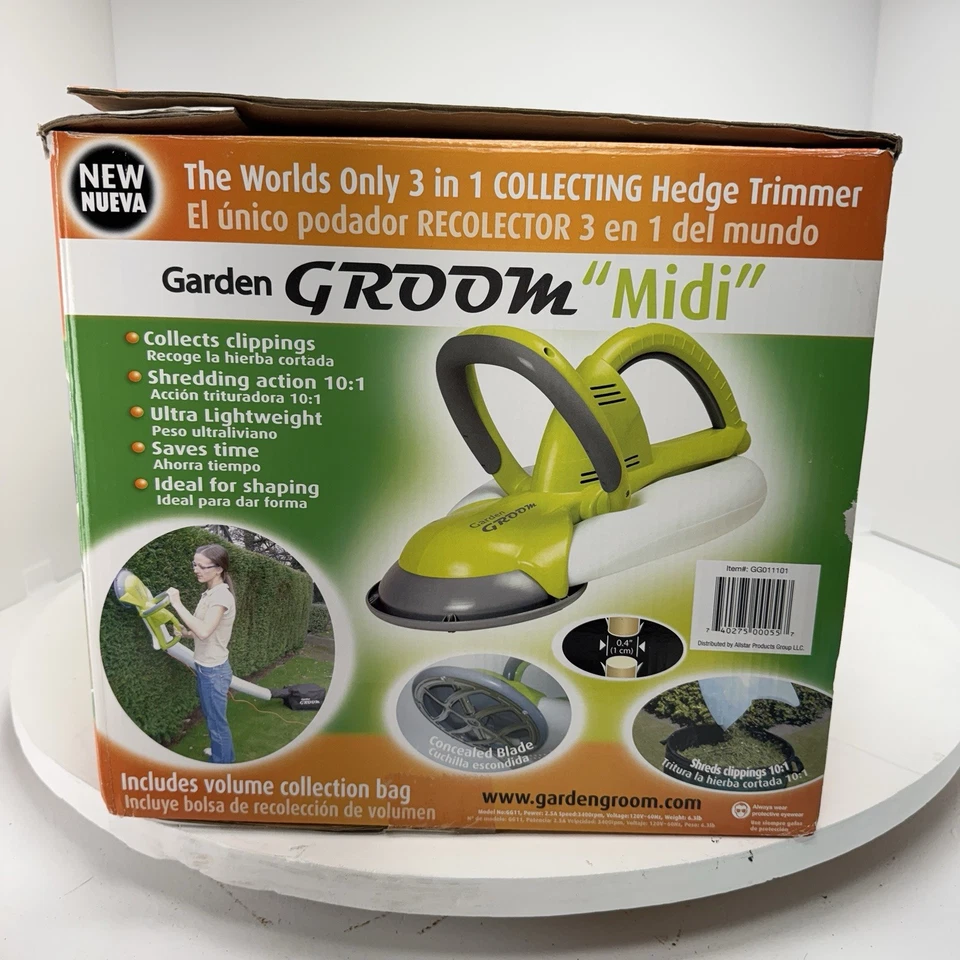 Garden Groom Midi Electric Hedge Bush Shaper Trimmer Groomer - GG11 With Box! - Image 2 of 4