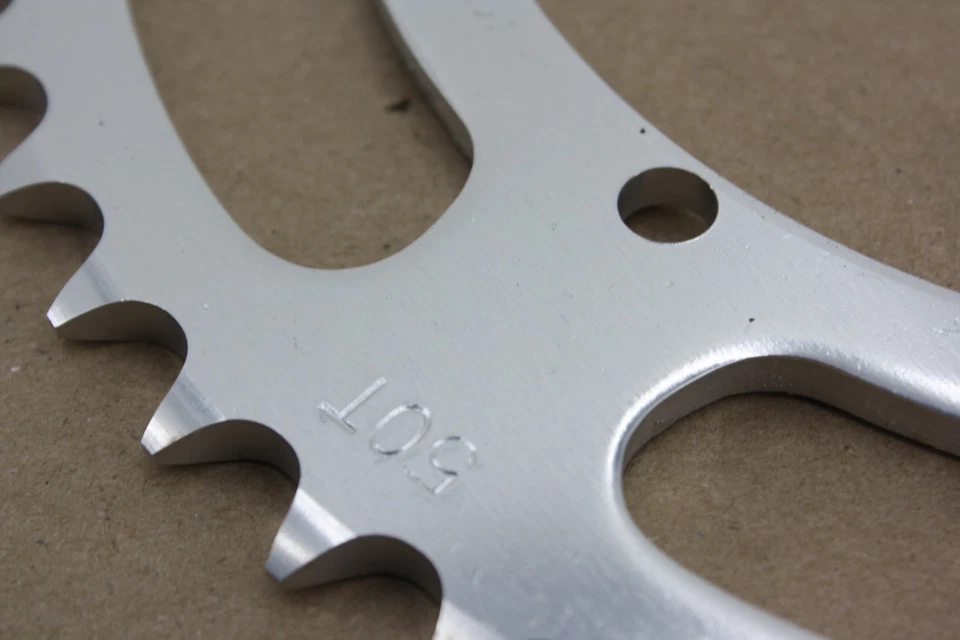 SUNSTAR 50T 520 铝制后弹簧适用于雅马哈 IT400 IT425 IT465 74-79 YZ250 — 第 3/4 张图片