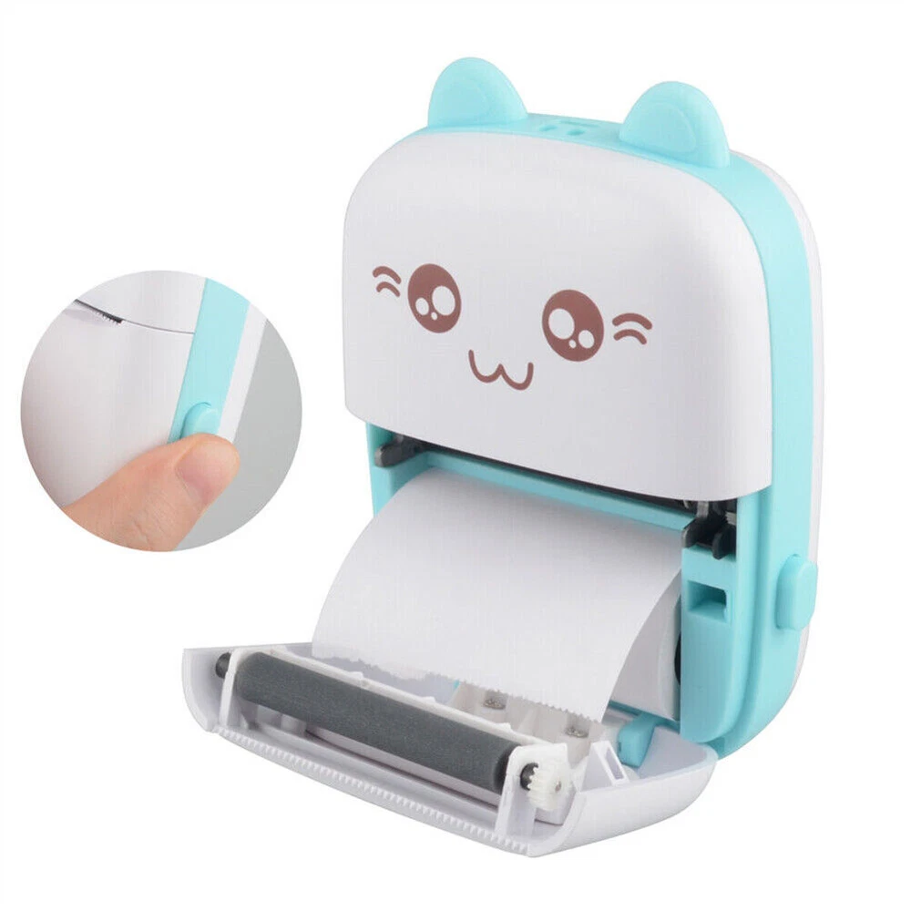 Compact Bluetooth Thermal Photo Printer for Wireless Portable Printing Compact Bluetooth Thermal Photo Printer for Wireless Portable Printing