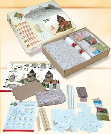 Mulino Della Mancha Spagna Sec. XVI Pcs 1250 Kit 1:125 Model 1255 AEDES ARS - Immagine 4 di 4