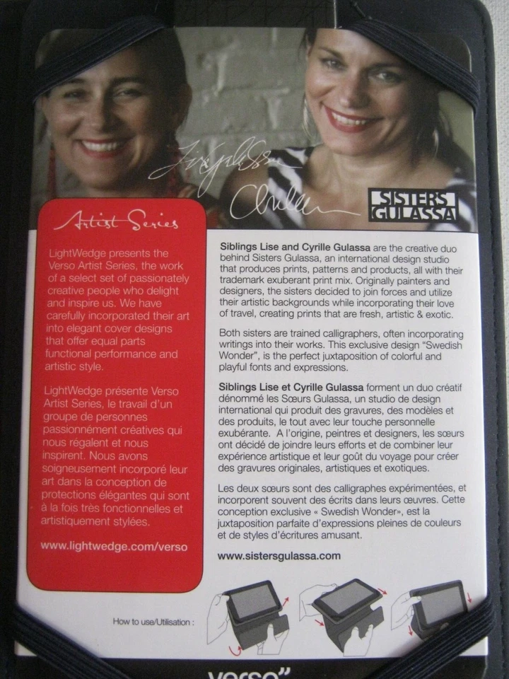 Funda Verso Tablet y Ereader. Serie Artista. 7 pulgadas. Foto 4 de 4