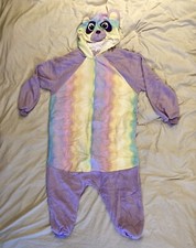 Rainbow Panda Unisex Adult SMALL Pajamas Cosplay Kigurumi 1-Piece Costume