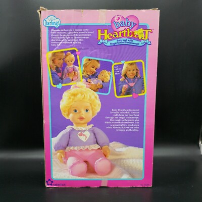 Baby Heartbeat Sounds Doll Little Darlings 1994