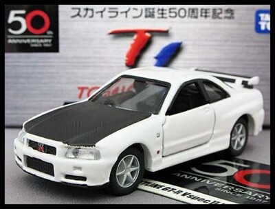 TOMICA LIMITED TL 50th NISSAN SKYLINE GT-R Vspec II N1 BNRR34 R34 1/61 TOMY 20