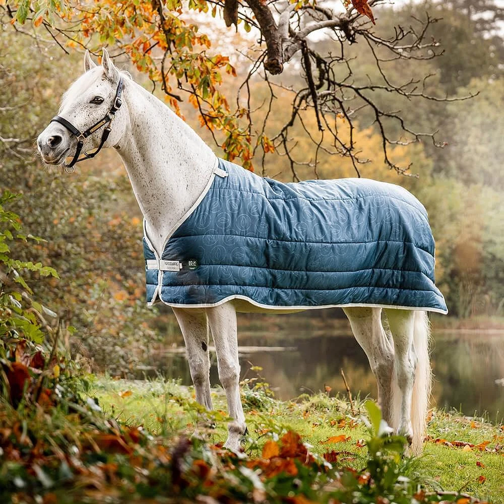 Horseware Eco Liner 100g Lite Rug Liner Teal Eco Print Grey eBay