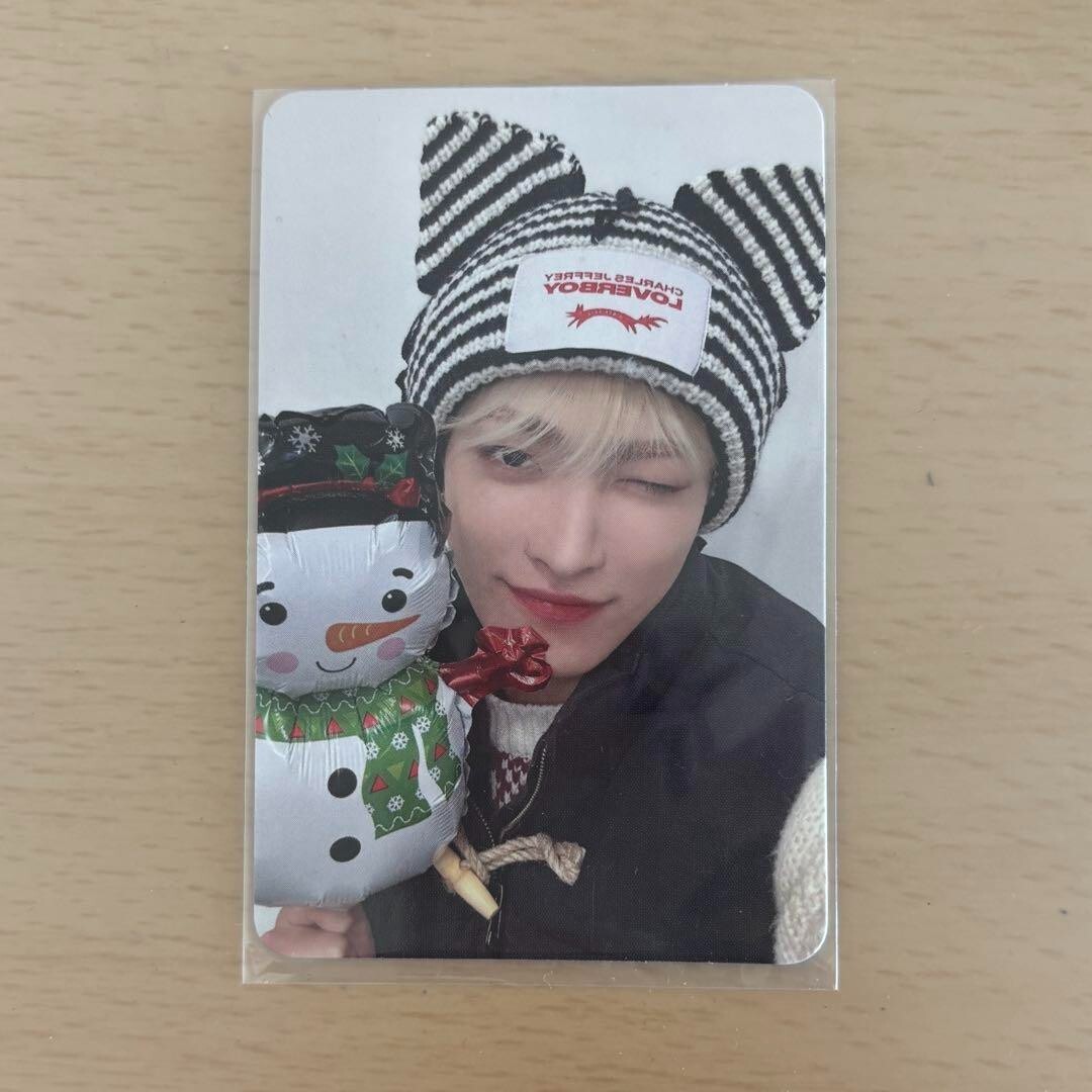 ATEEZ Makestar Christmas Winner Limited Photocard Hongjoong
