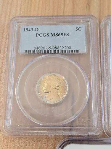 ESTATE SALE US GRADED COINS PCGS NGC OLD WHOLE SALE LOT With Toning 1943 1944 45 - Picture 2 of 11