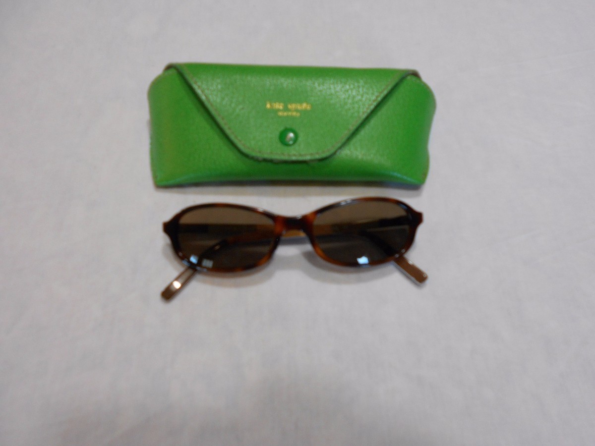 Kate Spade Brown Sunglasses with Case Kate Spade Eyeglasses Case - Etsy main image 3