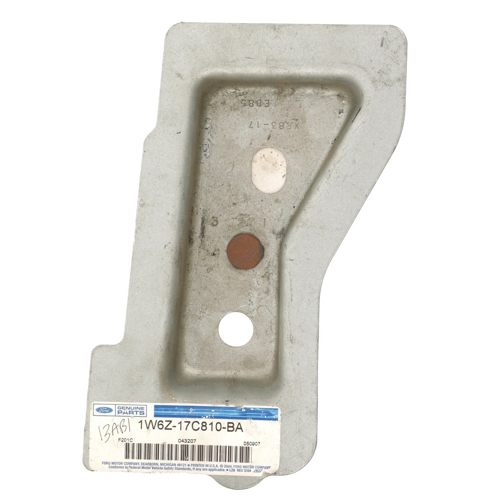 Placa reforzada de barra de impacto para Ford Thunderbird 2002-2005 (N/P 1W6Z-17C810-BA)