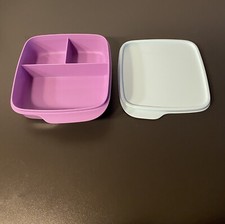 Tupperware Clevere Pause 550 ml. Pausenbox, Luchbox, Brotdose mit Unterteilung.