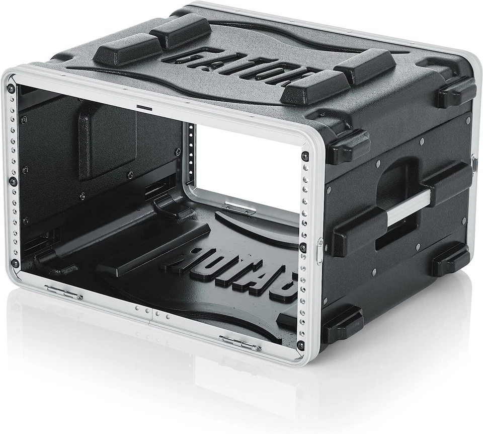 Gator Lightweight Molded 6U Rack Case with Heavy Duty Latches; 19.25" depth - Image 2 of 4
