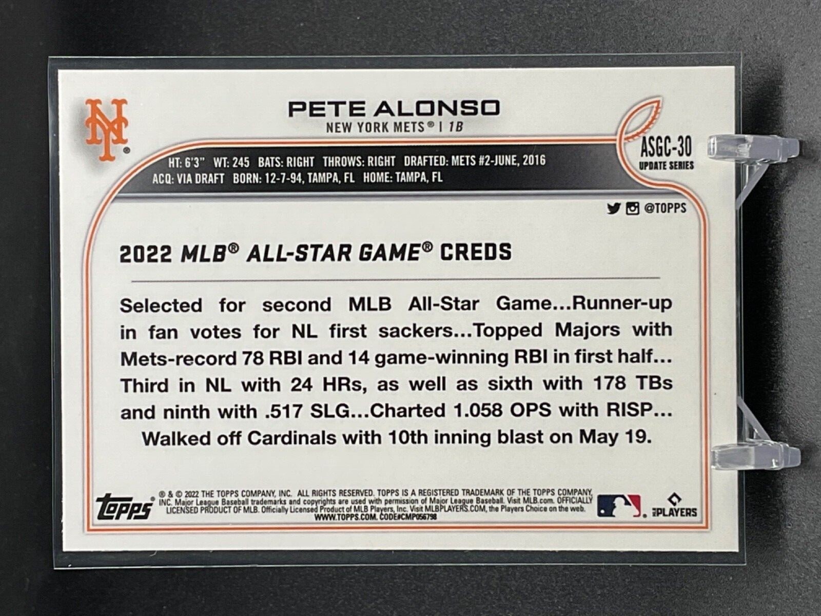 New York Mets *Choose Your Baseball Card* Inserts Rookies Autos (Updated 7/26) - Picture 126 of 512